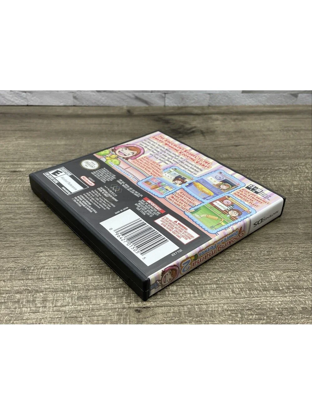 Cooking Mama 2: Dinner With Friends (Nintendo DS, 2007) CIB TESTED **NEAR MINT**